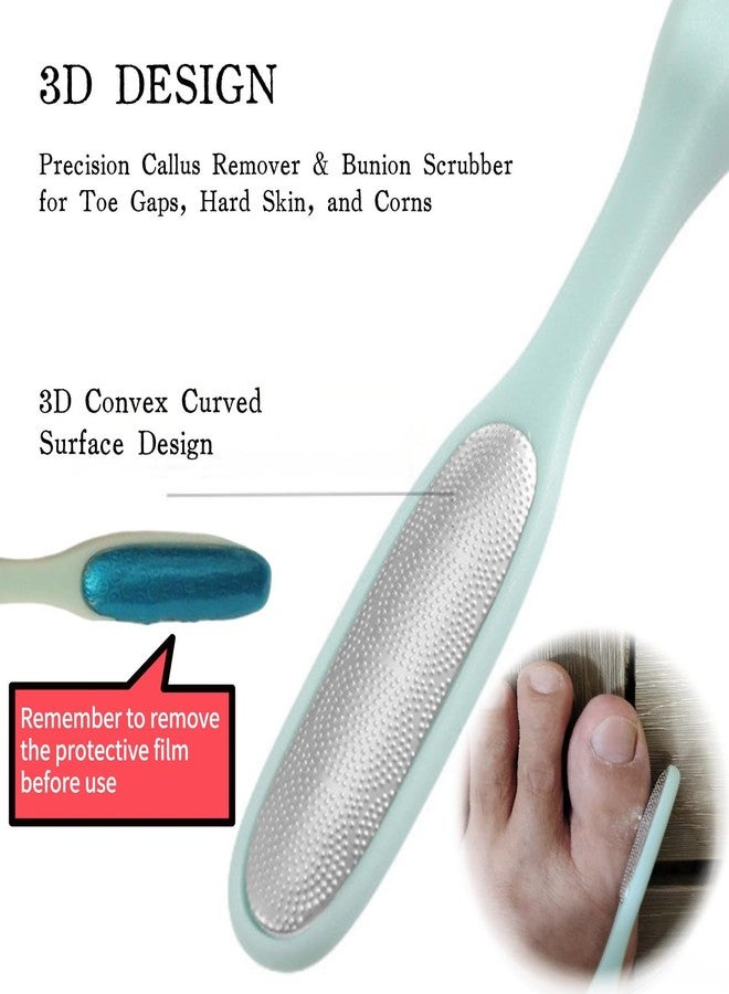 KINTEGOOD Precision Callus Remover & Bunion Scrubber for Toe Gaps, Hard Skin, and Corns – Mini Foot File Exfoliator with Compact Design for Pedicures and Sensitive Areas - Image 5